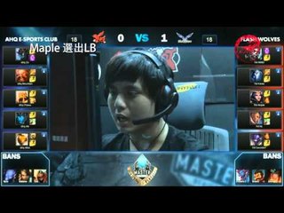 LOL 2016 LMS 春季賽賽後精華 Day 3 FW vs AHQ