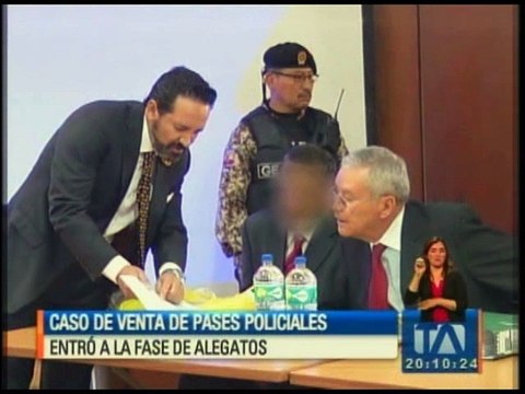 Caso de venta de pases policiales entro a la fase de alegatos
