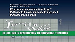 [PDF] Economists  Mathematical Manual Popular Online