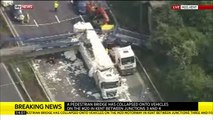 ridge Collapses On M20 Between Junctions 3 &