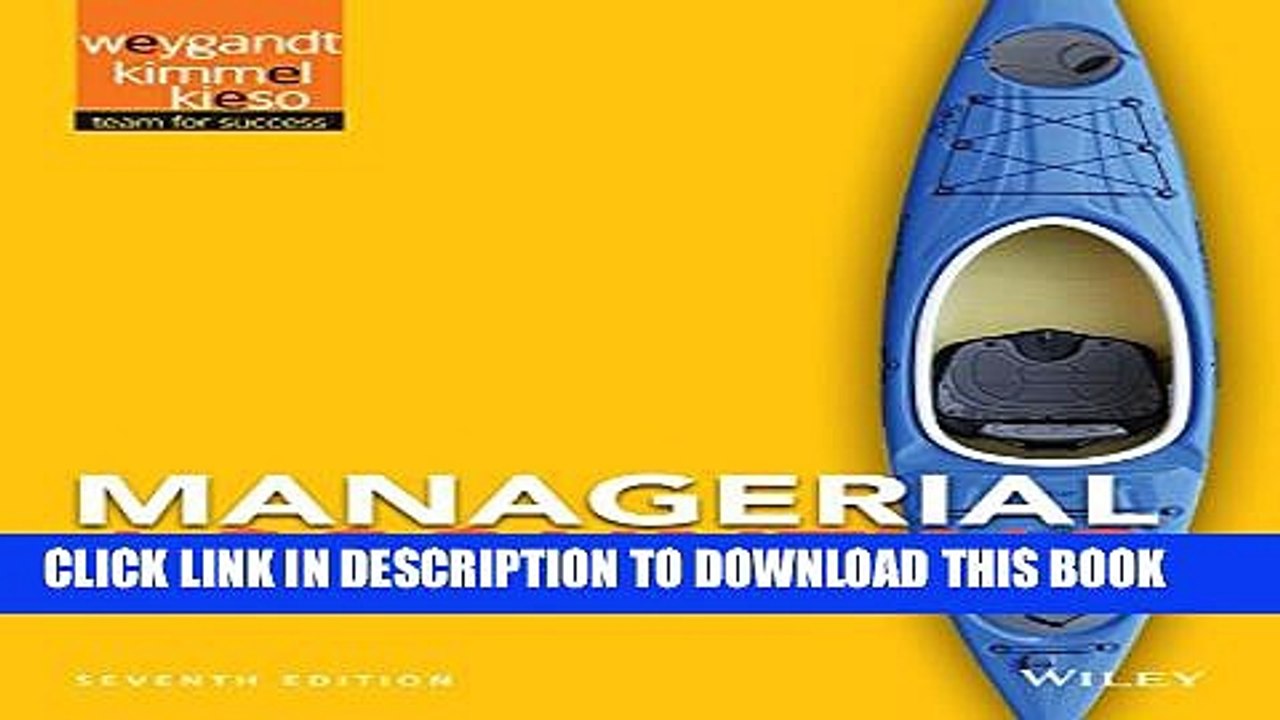 [PDF] Managerial Accounting: Tools for Business Decision Making, 7th Edition Popular Online