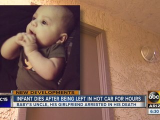 Baby dies after being left in hot car for more than 4 hours