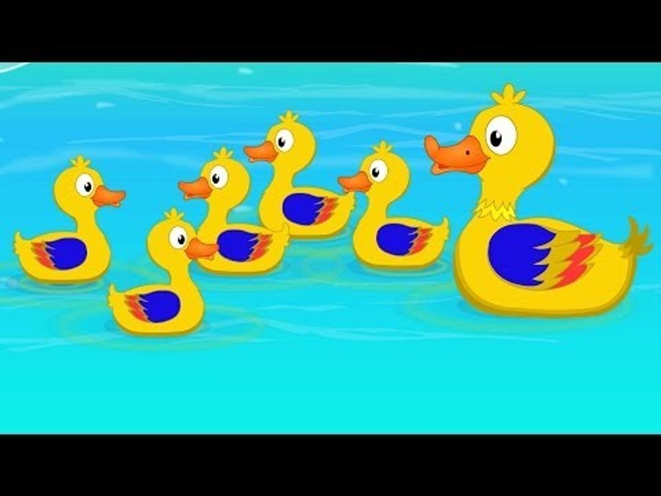 Five Little Ducks Went Swimming One Day | Children's Song