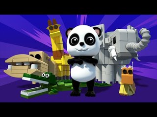 Bao Panda | Learn Animals | Animal sounds song | Nursery Rhymes | Baby Songs