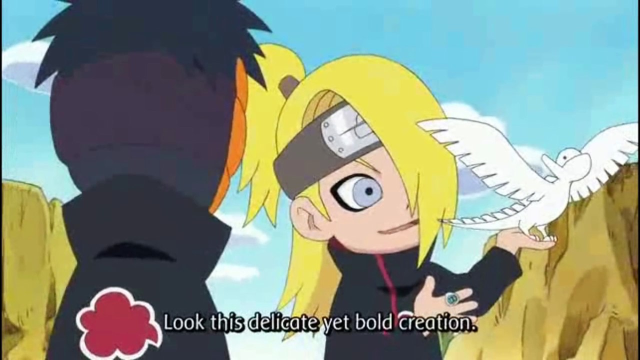 Naruto SD_ Rock Lee no Seishun Full-Power Ninden - Deidara's Clay Bird Breaks