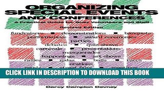 [PDF] Organizing Special Events and Conferences: A Practical Guide for Busy Volunteers and Staff
