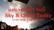 เมฆ ท้องฟ้า วันนี้ Sky and Cloud Today 17.09.2016 - Timelapse with SJCAM SJ5000+ HD