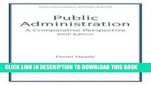 Collection Book Public Administration: A Comparative Perspective (6th Edition)