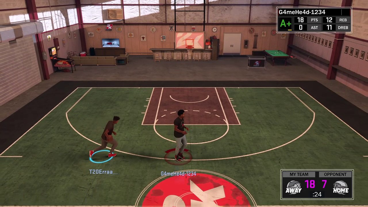 Made Him fall on his back