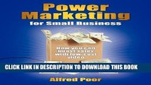 [PDF] Power Marketing for Small Business: How you can boost sales with low-cost video Popular