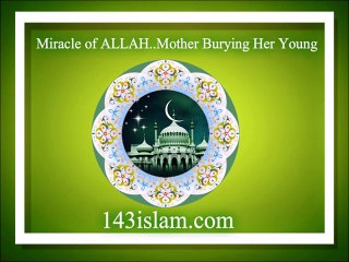 Miracles Of ALLAH....Mother Cat Burying Her Young