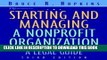 Collection Book Starting and Managing a Nonprofit Organization: A Legal Guide (Wiley Nonprofit