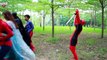 Nerf War Spiderman Gun Joker - Batman vs Superman Deadpool stupid Nerf Rescue Elsa