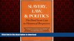 READ THE NEW BOOK Slavery, Law, and Politics: The Dred Scott Case in Historical Perspective