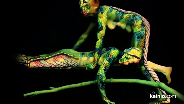 Best of Body Paint Art // Amazing illusions from Johannes Stoetter