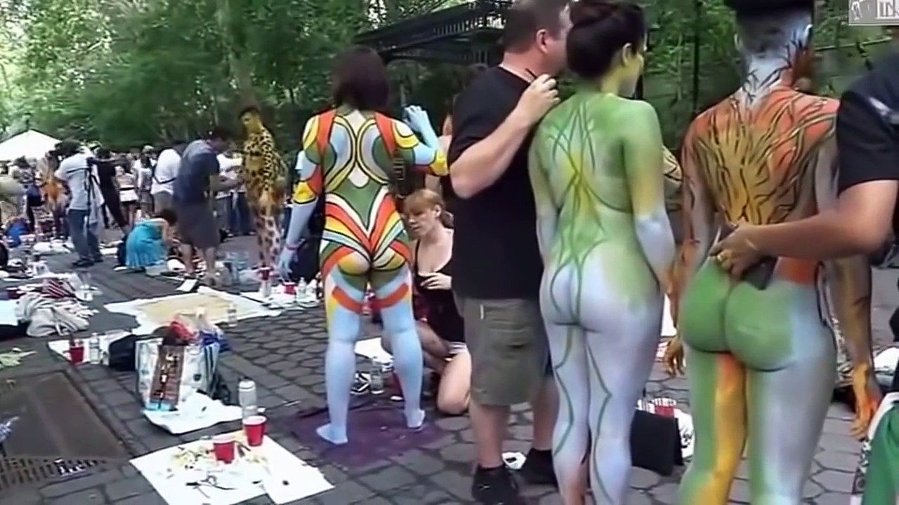 Annual Bodypainting Day 2016 New York USA Festival #4