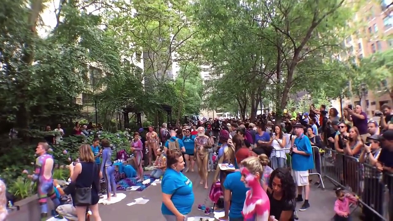Annual Body Painting Day 2016 New York