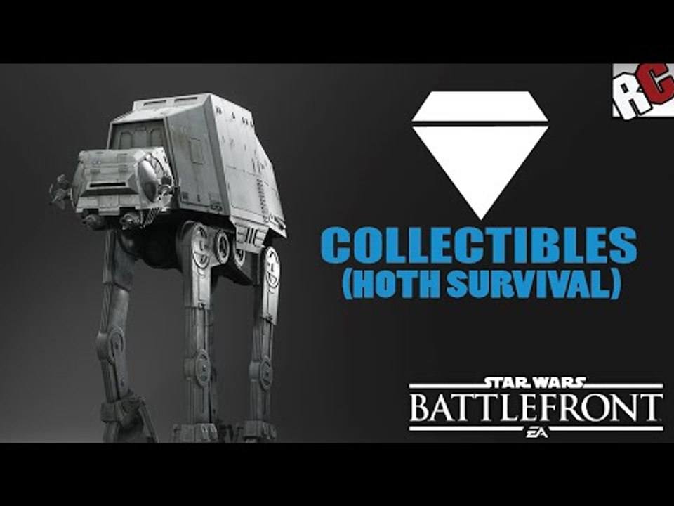 Star Wars Battlefront | Survival on Hoth Collectibles (Scrap Collector Achievement/Trophy)
