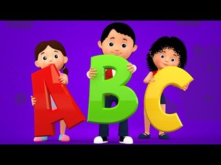 ABC Song | 3d Nursery Rhymes | Kids Songs | Childrens Videos