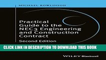 [PDF] Practical Guide to the NEC3 Engineering and Construction Contract Full Online