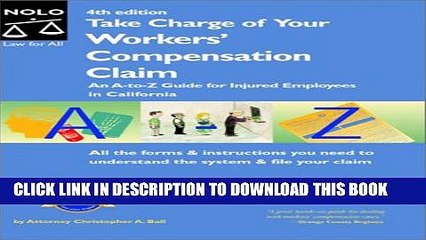 [PDF] Take Charge of Your Workers  Compensation Claim: An A to Z Guide for Injured Employees in