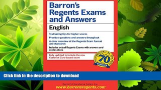 READ BOOK  Barron s Regents Exams and Answers English  BOOK ONLINE