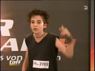 Bill from tokio hotel at a interview 2001 (1)