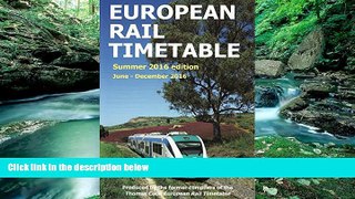 Big Deals  European Rail Timetable Summer, 2016: June - December 2016  Best Seller Books Best Seller