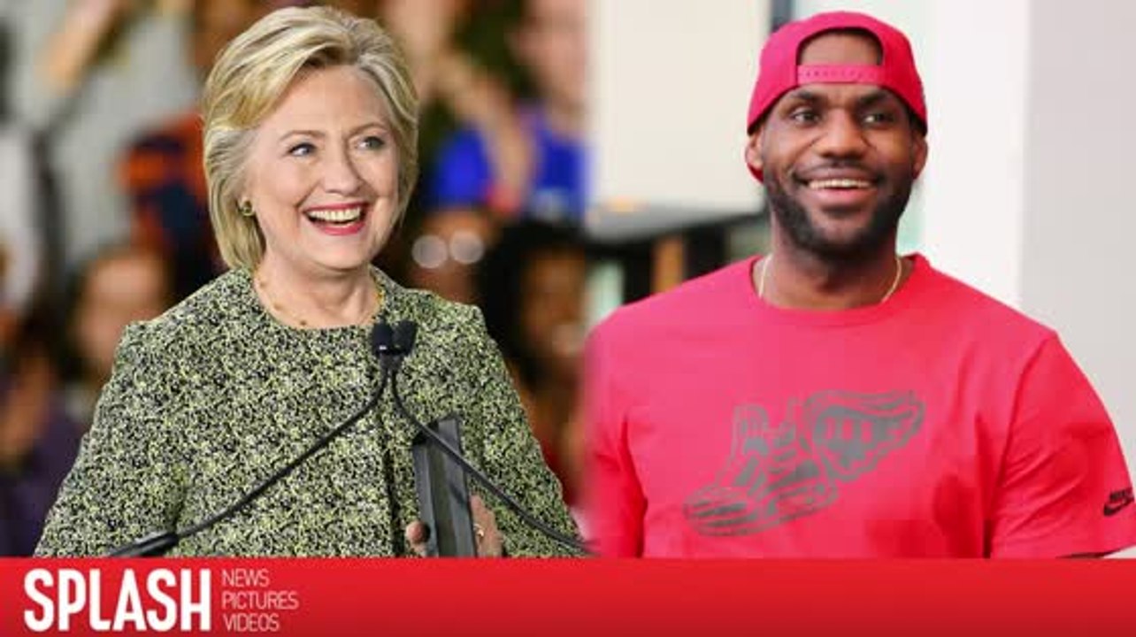 LeBron James wirbt für Hillary Clinton