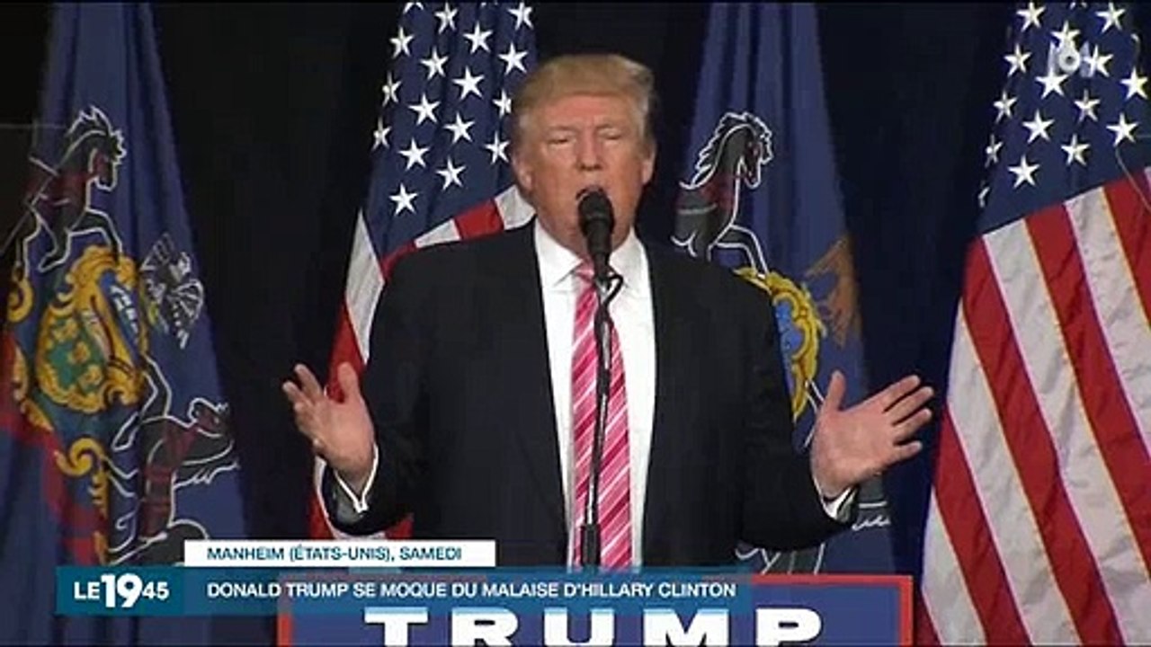 La nouvelle provocation de Donald Trump envers Hillary Clinton - Regardez