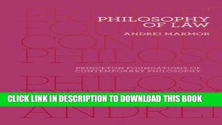 [PDF] Philosophy of Law (Princeton Foundations of Contemporary Philosophy) [Full Ebook]