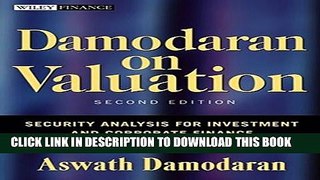 Collection Book Damodaran on Valuation: Security Analysis for Investment and Corporate Finance