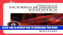 New Book Essentials of Modern Business Statistics (with CD-ROM) (Available Titles CengageNOW)