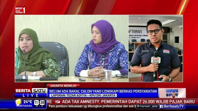 KPUD DKI Imbau 3 Cagub dan Cawagub Segera Lengkapi Berkas