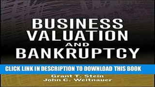 New Book Business Valuation and Bankruptcy