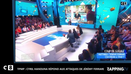 TPMP : Cyril Hanouna attaqué par Jérémy Ferrari, il réplique (Vidéo)