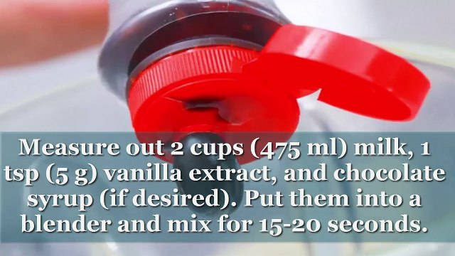 How to make Milk Shake without Ice Cream