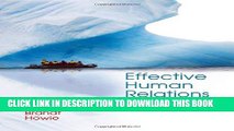 [PDF] Effective Human Relations: Interpersonal and Organizational Applications (Available Titles