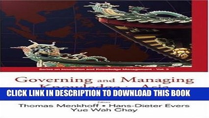 [PDF] Governing Knowledge in Asia (Series on Innovation and Knowledge Management) Popular Online