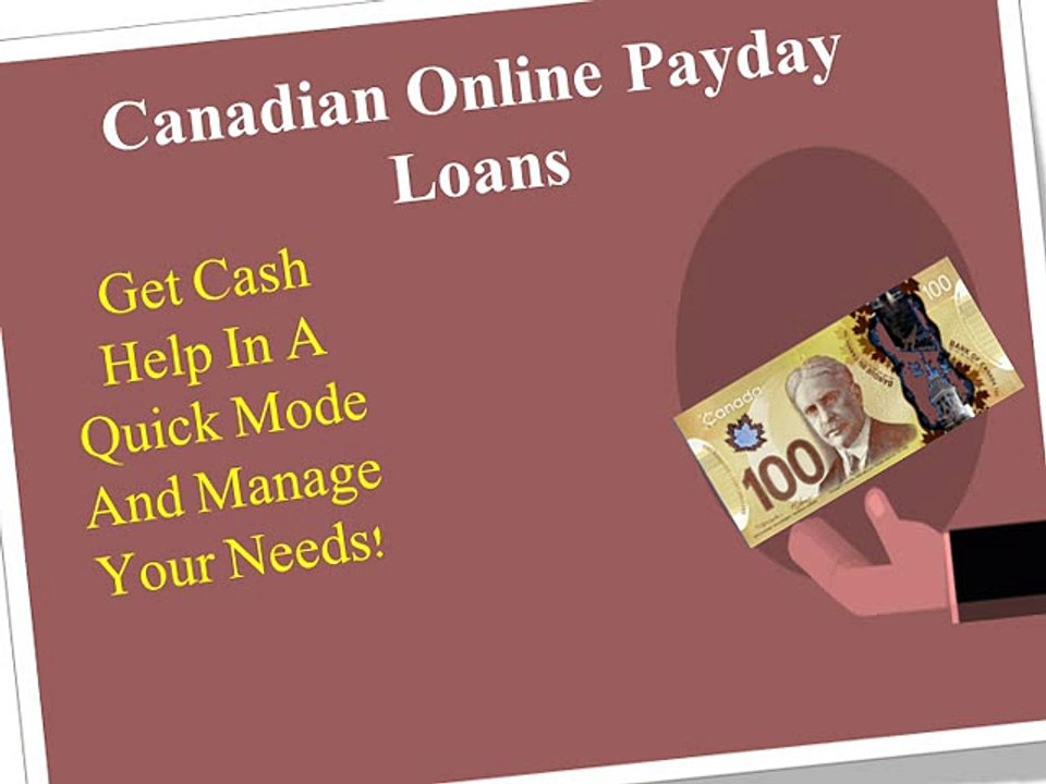 Canadian Online Payday Loans Get Funds without Any Credit Checks
