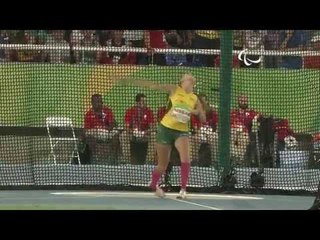 Athletics | Women's Discus - F37 Final | Rio 2016 Paralympic Games