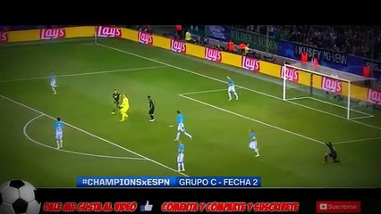 Borussia Monchengladbach vs Barcelona 1-2 All Goals Champions League 2016