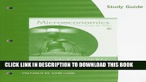 Collection Book Study Guide for McEachern s Microeconomics