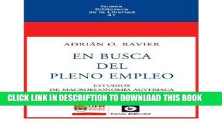 Collection Book En busca del pleno empleo (Spanish Edition)