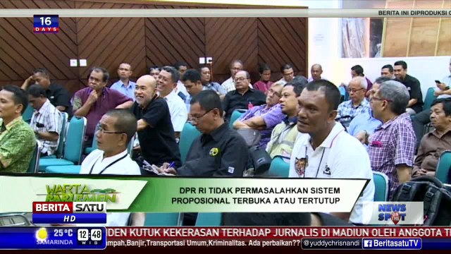 DPR Tidak Permasalahkan Sistem Pemilihan Caleg Terbuka Atau Tertutup