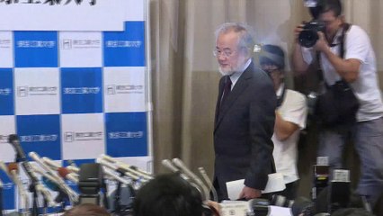 Le Prix Nobel de médecine décerné au Japonais Yoshinori Ohsumi
