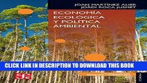 [PDF] EconomÃ­a ecolÃ³gica y polÃ­tica ambiental (Economia) (Spanish Edition) Full Colection