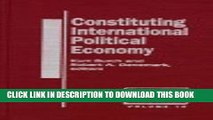 New Book Constituting International Political Economy (International Political Economy Yearbook)