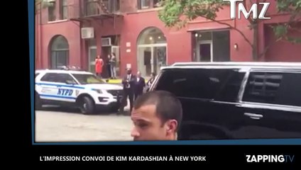 Un convoi exceptionnel assure la sécurité de Kim Kardashian à New York