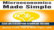 Collection Book Microeconomics Made Simple: Basic Microeconomic Principles Explained in 100 Pages